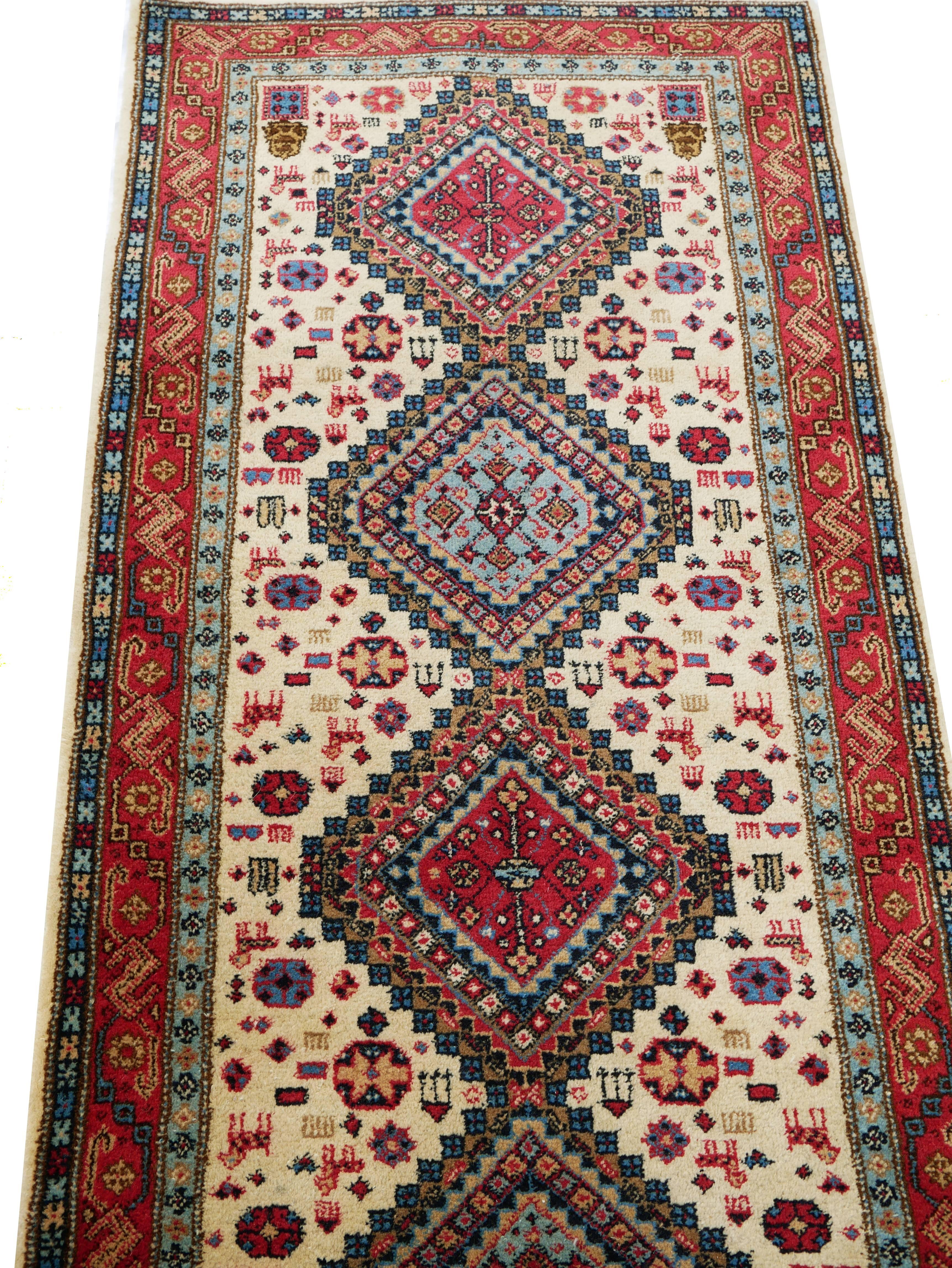 Beautiful Contemporary Persian Tabriz Runner For Sale 2