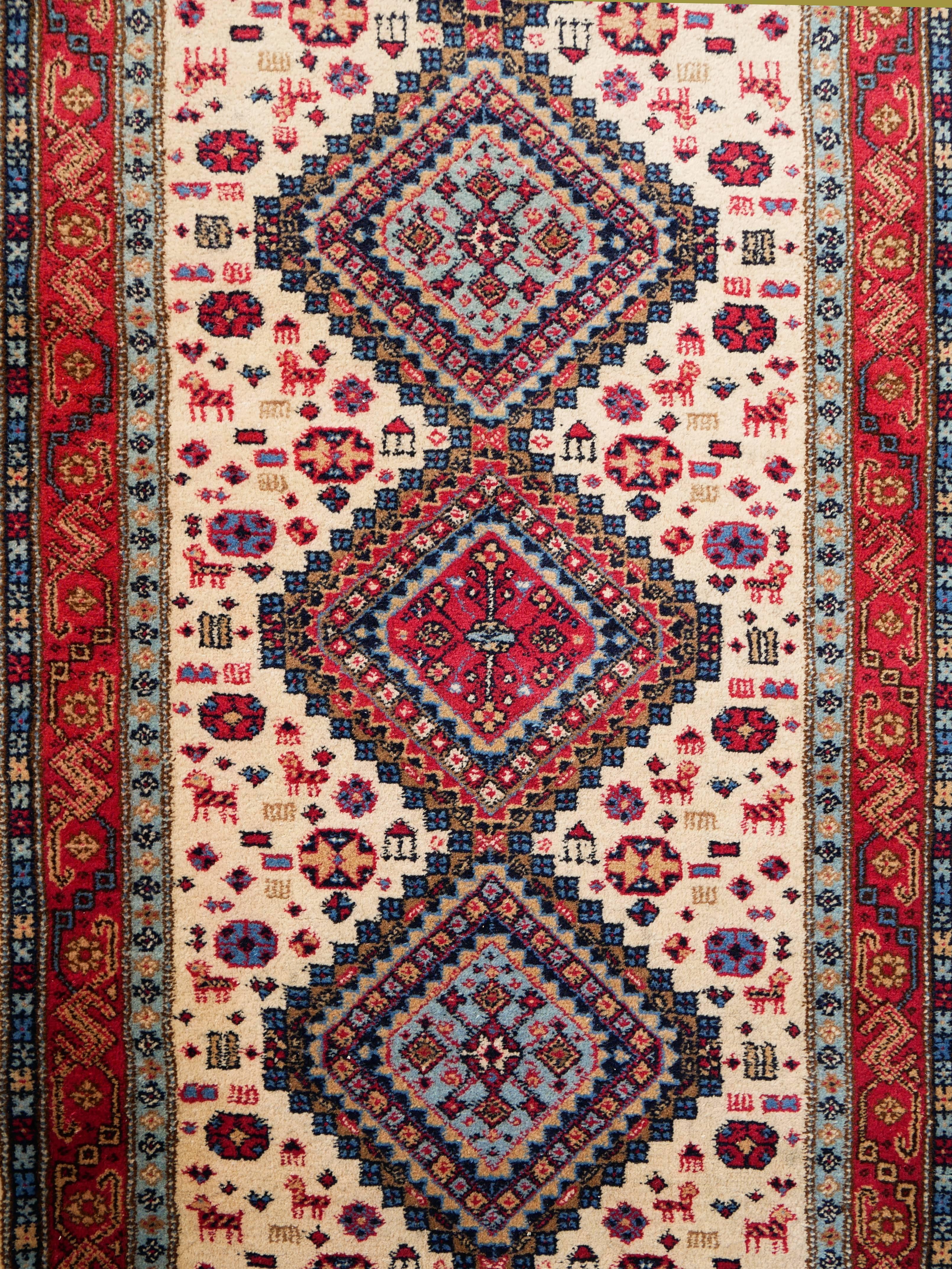 Beautiful Contemporary Persian Tabriz Runner For Sale 1