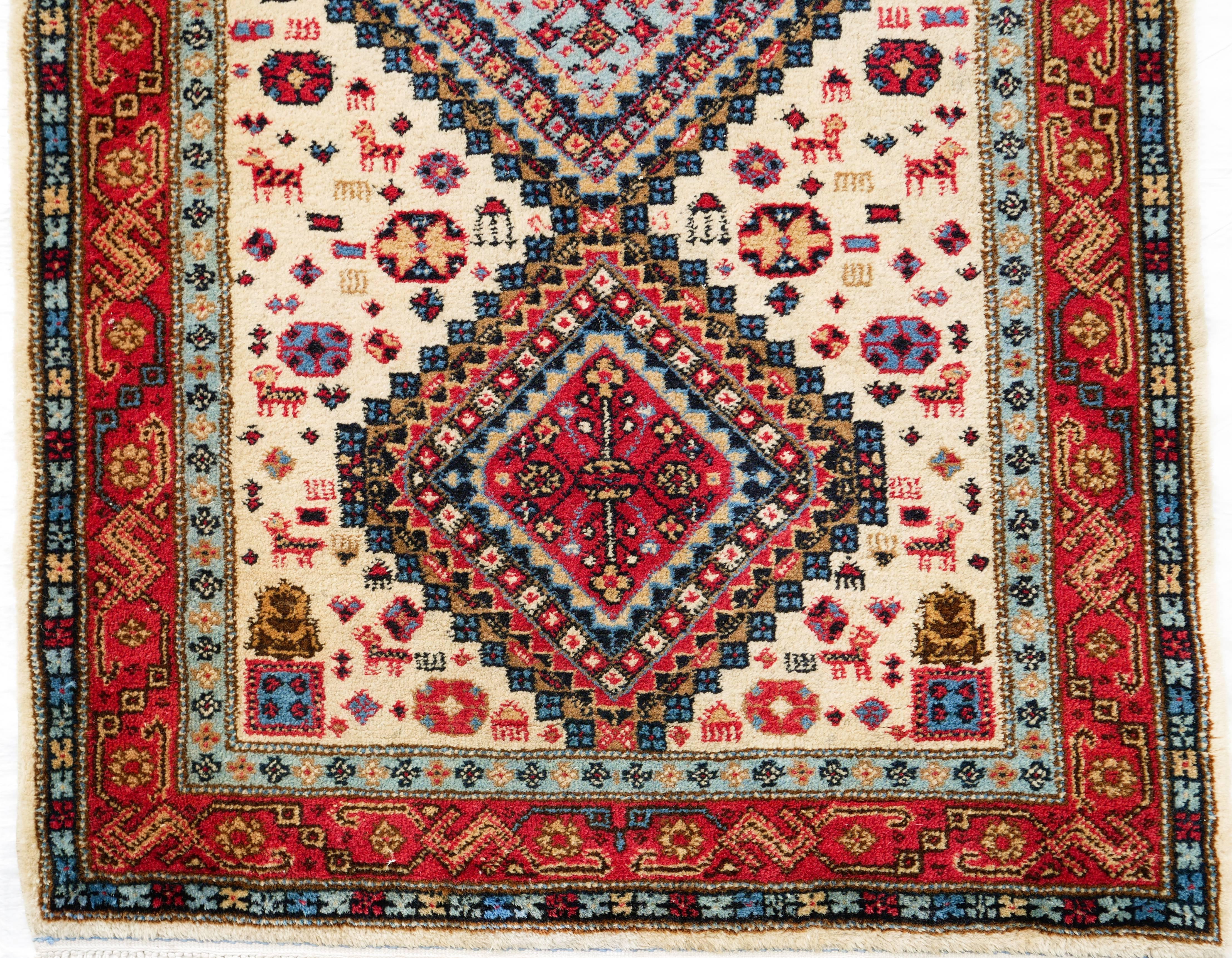 Wool Beautiful Contemporary Persian Tabriz Runner For Sale