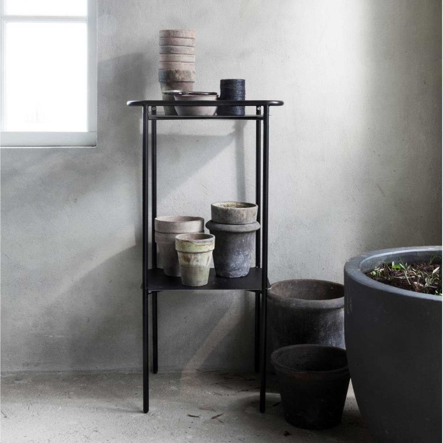 Chinese Copenhagen Tray Table by Norm Architects, in Black Steel