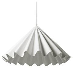 Dancing Pendant by Iskos-Berlin, Fabric Lighting in White Felt