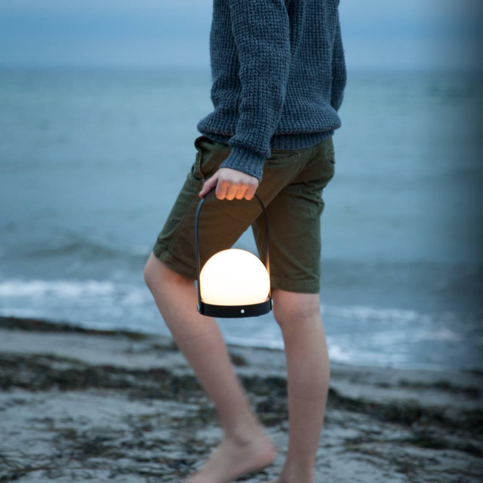 Contemporary Carrie Portable Led Lamp by Norm Architects, Dimmable Mood Lighting on the Go For Sale