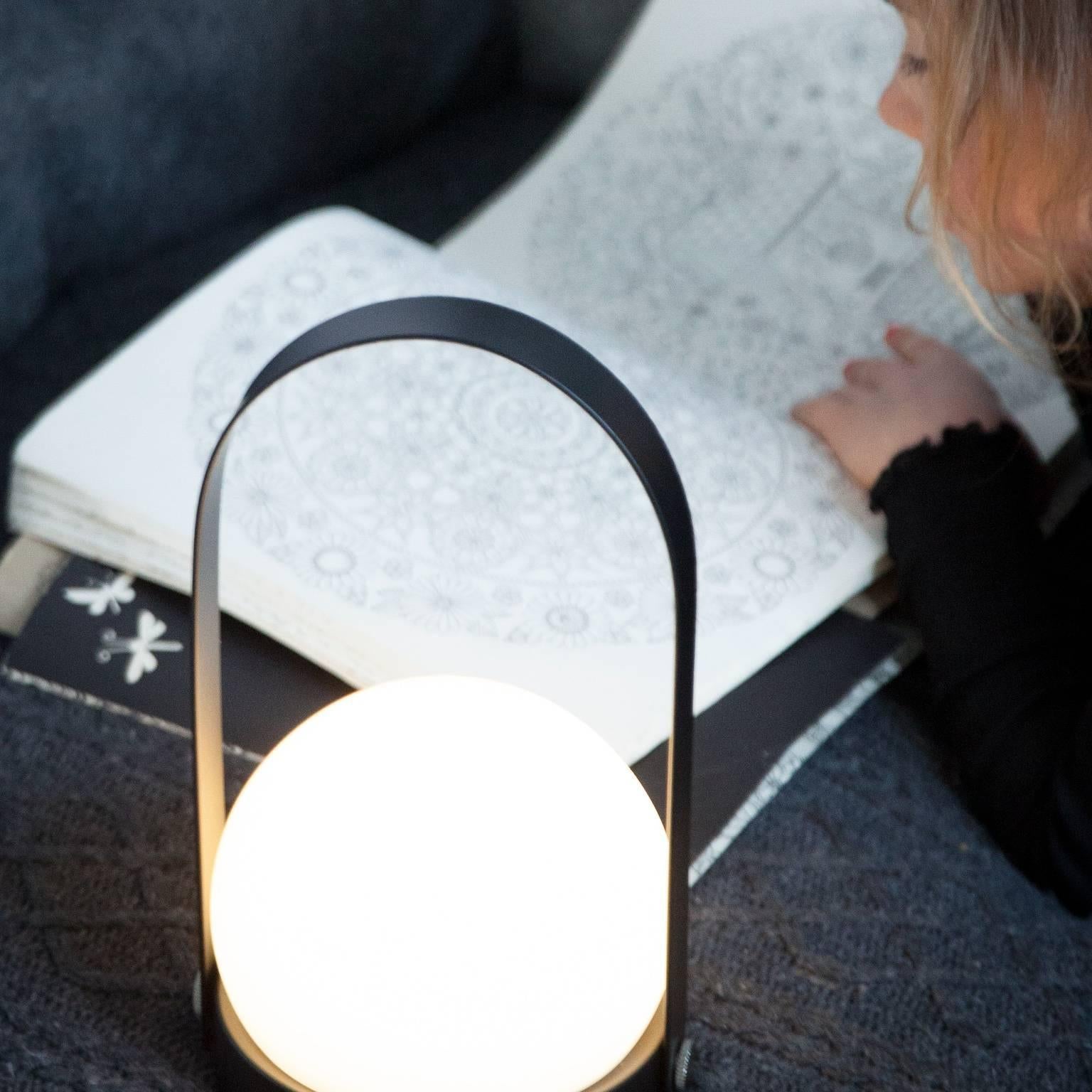 Chinese Carrie Portable Led Lamp by Norm Architects, Dimmable Mood Lighting on the Go For Sale