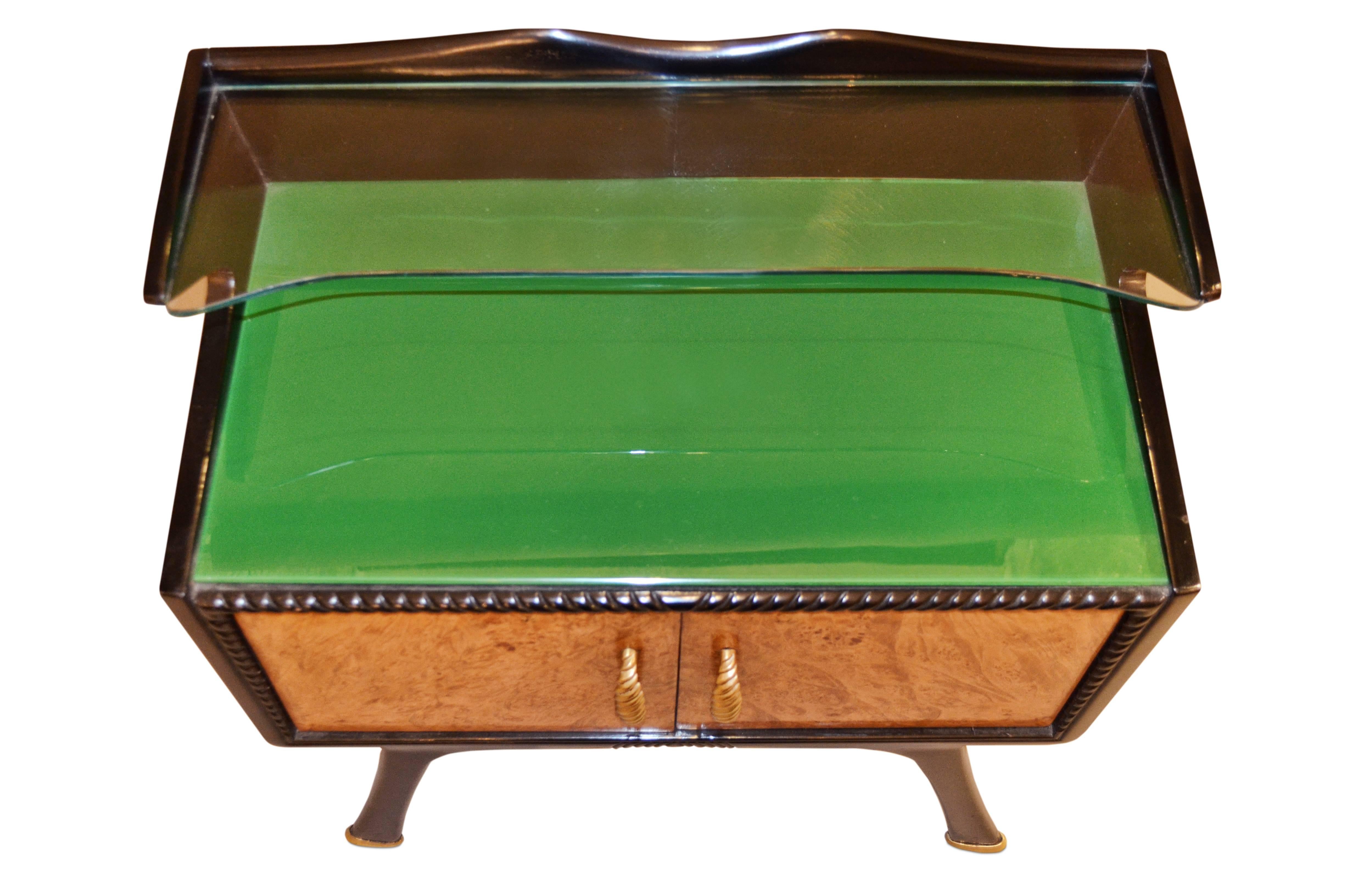 Art Deco 1930s Italian Bedside Tables For Sale