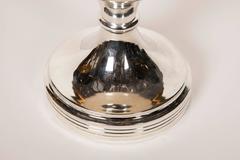 Anthony Redmile African Black Ostrich Egg Candlesticks