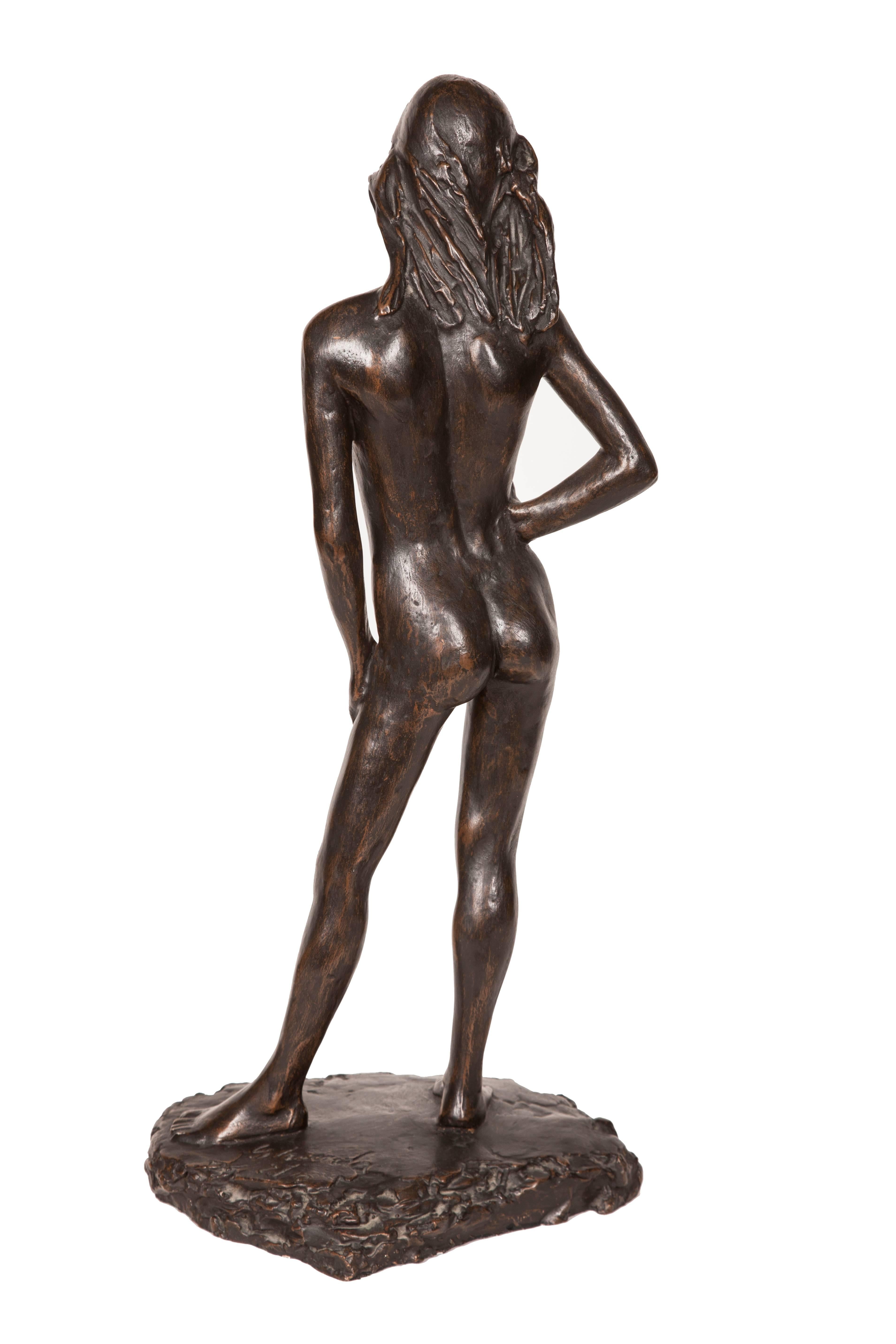 English Bronzed Lady For Sale