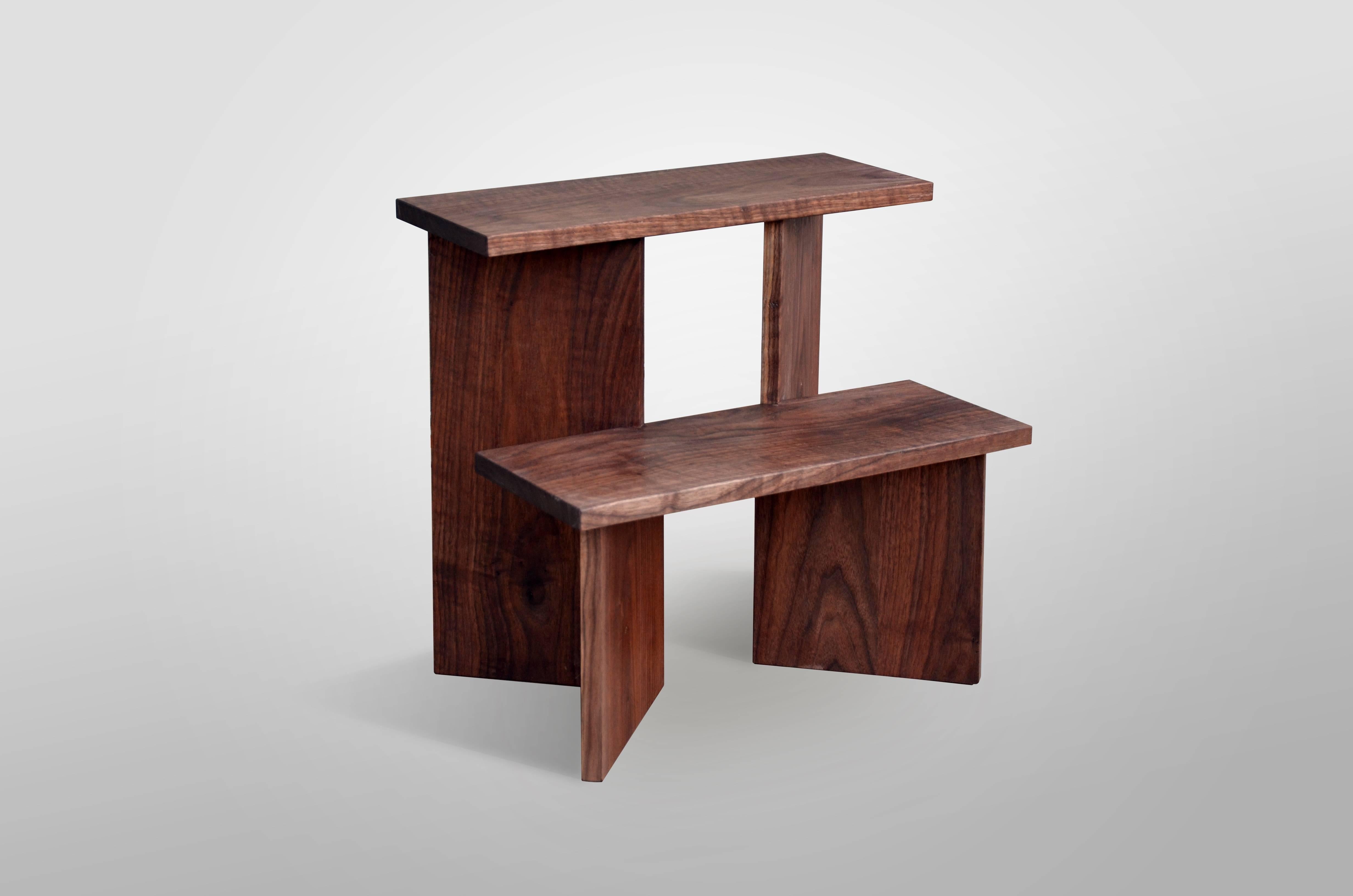white oak step stool