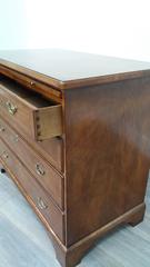 Arthur Brett Walnut Chest of Drawers with Slide