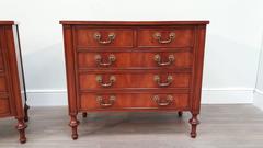 Arthur Brett Mahogany Bedside Chest of Five Drawers