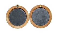 Pair of Early 19th Century Grand Tour Profile Portrait Medallions