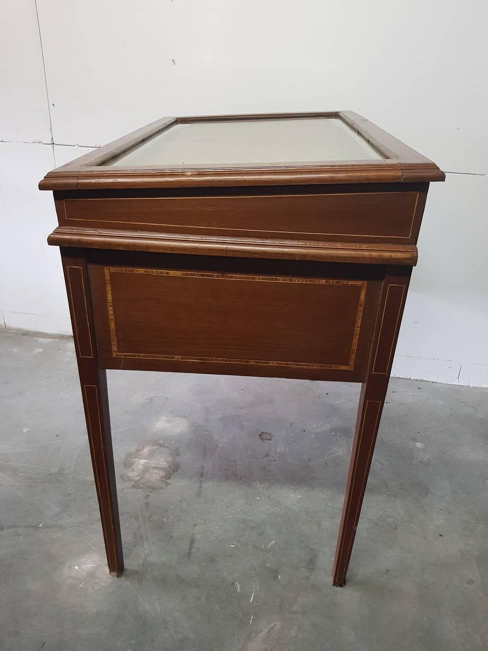 Mid-20th Century French Bijouterie/Vitrine Table Charles X Style 1