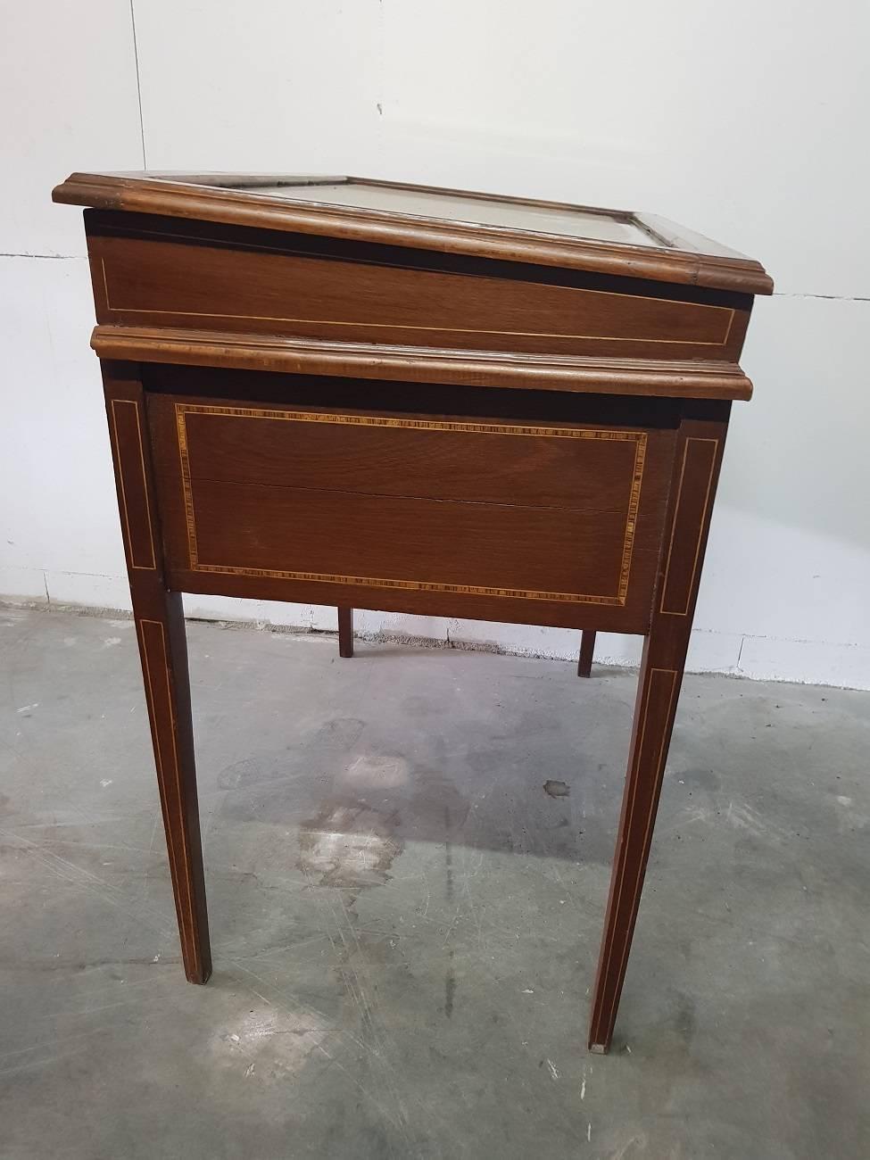 Mid-20th Century French Bijouterie/Vitrine Table Charles X Style 2