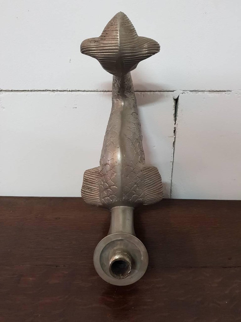 Large Mid20th Century French Bath Fish Faucet at 1stdibs