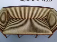 Late 19th Century French Mahogany Louis XVI Style Sofa