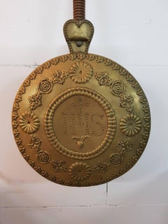19th Century Dutch Christian Bed Warmer