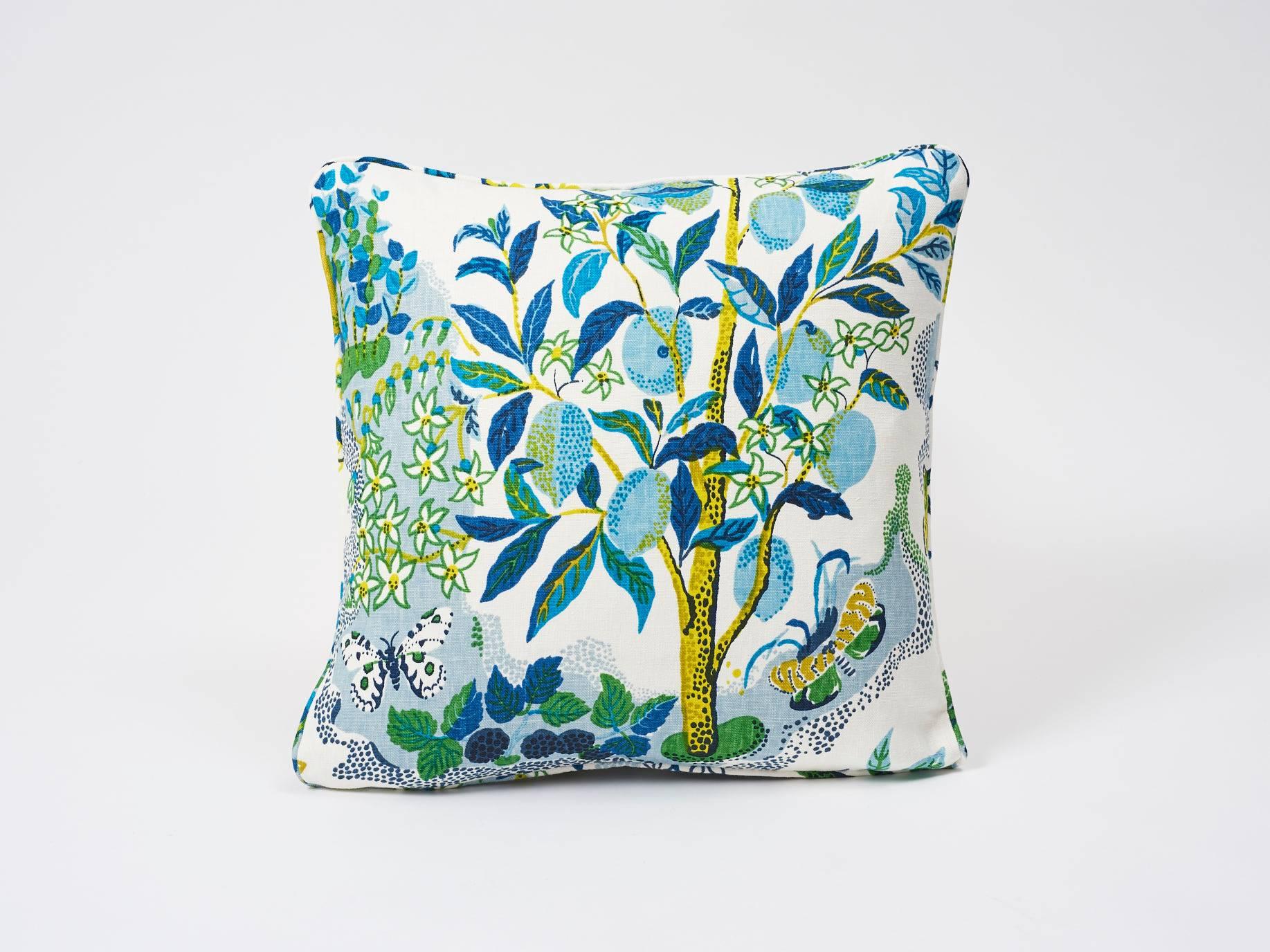 This archival Josef Frank print, created in 1947, bears the signature whimsy, color and personality for which the designer is known. The hand-drawn pattern has inimitable charm. Now featured as a stunning decorative accent, in Primary, this is sure