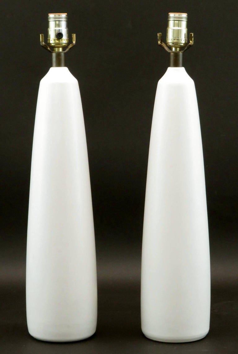Pair Of Mid Century Modern Danish Ceramic Table Lamps Lotte And Pair Of Mid Century Modern Danish Ceramic Table Lamps Lotte And Nar Bostlund In