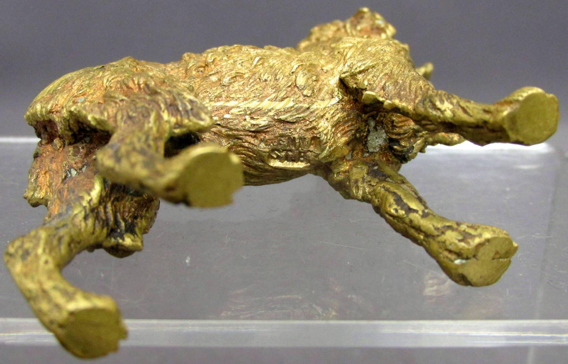brussels griffon statue