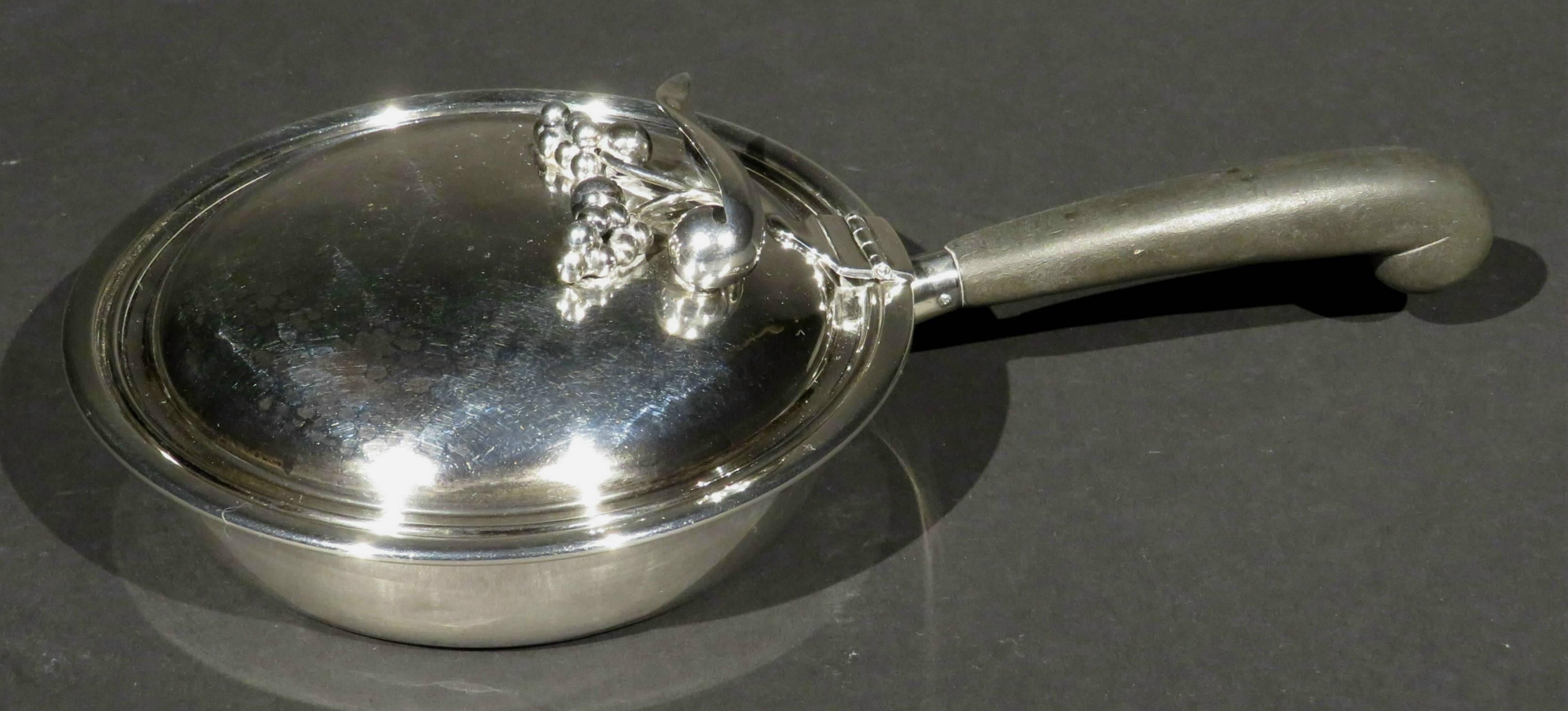 Mid-Century Modern Mid 20th Century Sterling Silver Silent Butler by Carl Poul Petersen, Circa 1960