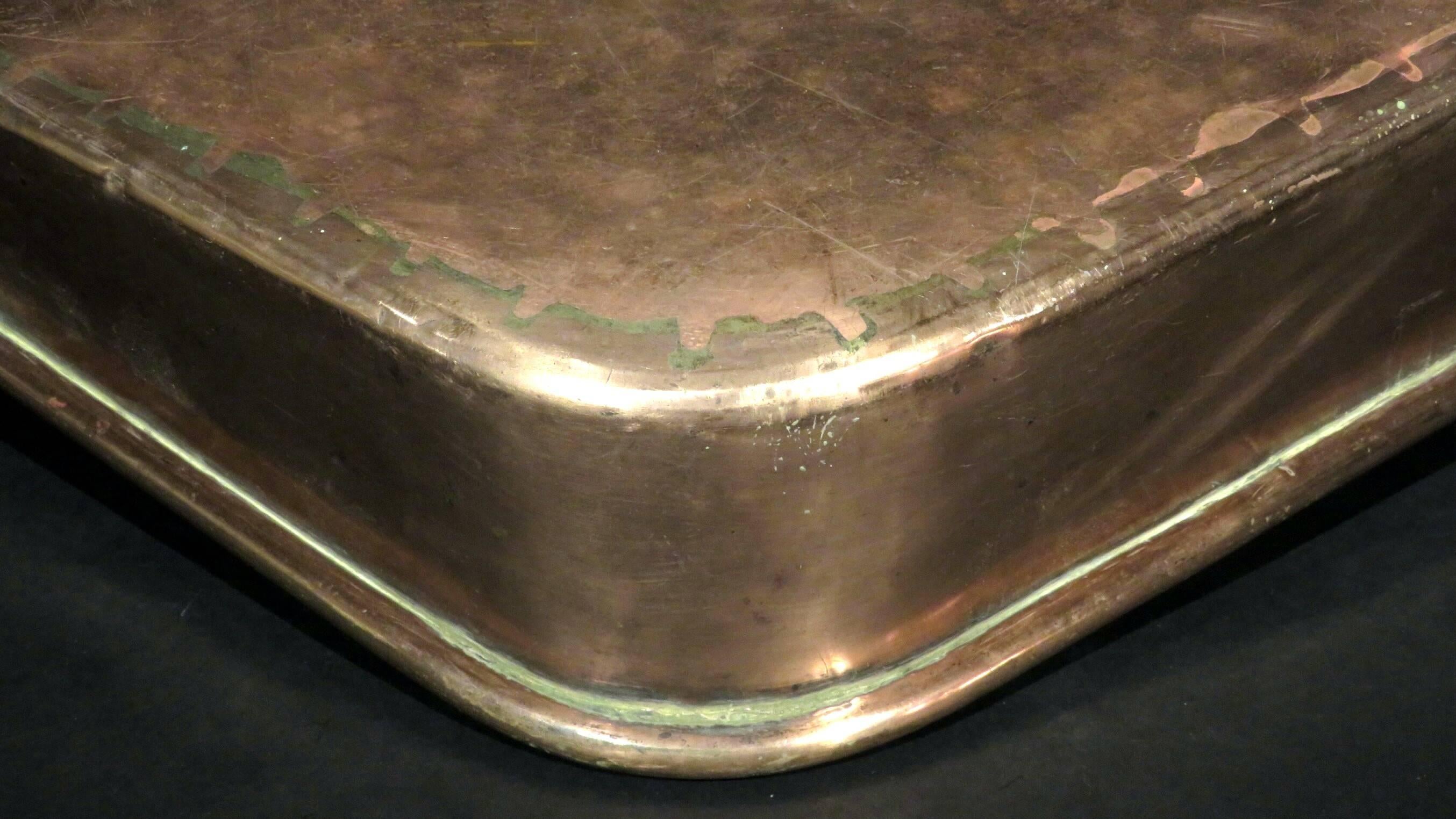 French 19th Century Copper Turbot Poaching Pan ‘Turbotiere’, France Circa 1890