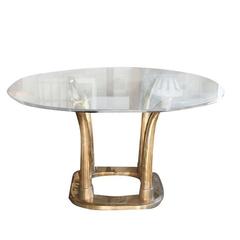 Brass Tusk Dining Table