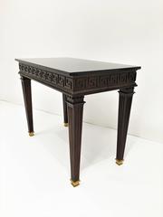 Neoclassical Greek Key Console Table Attributed to Maison Jansen