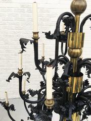 Grand Three-Tiered Chandelier