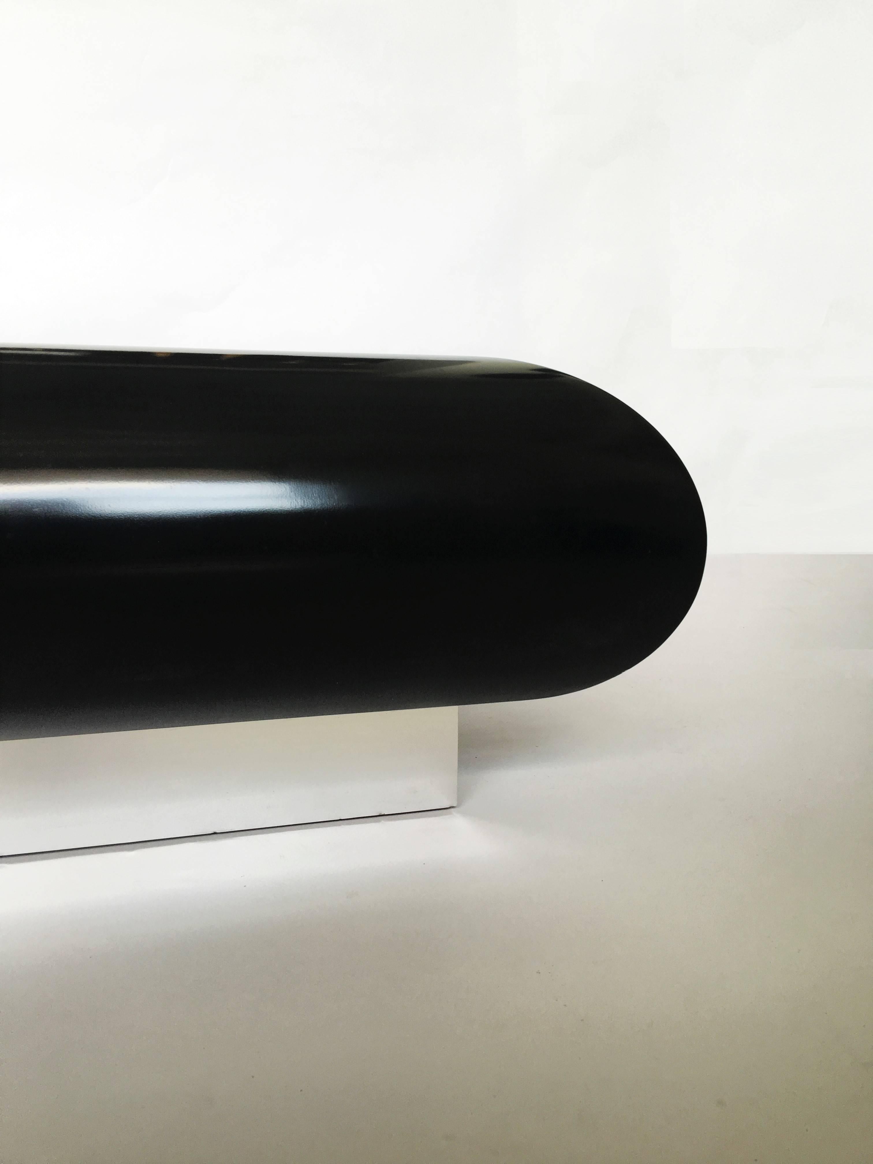 Late 20th Century Spectacular Karl Springer Lacquer Coffee Table For Sale