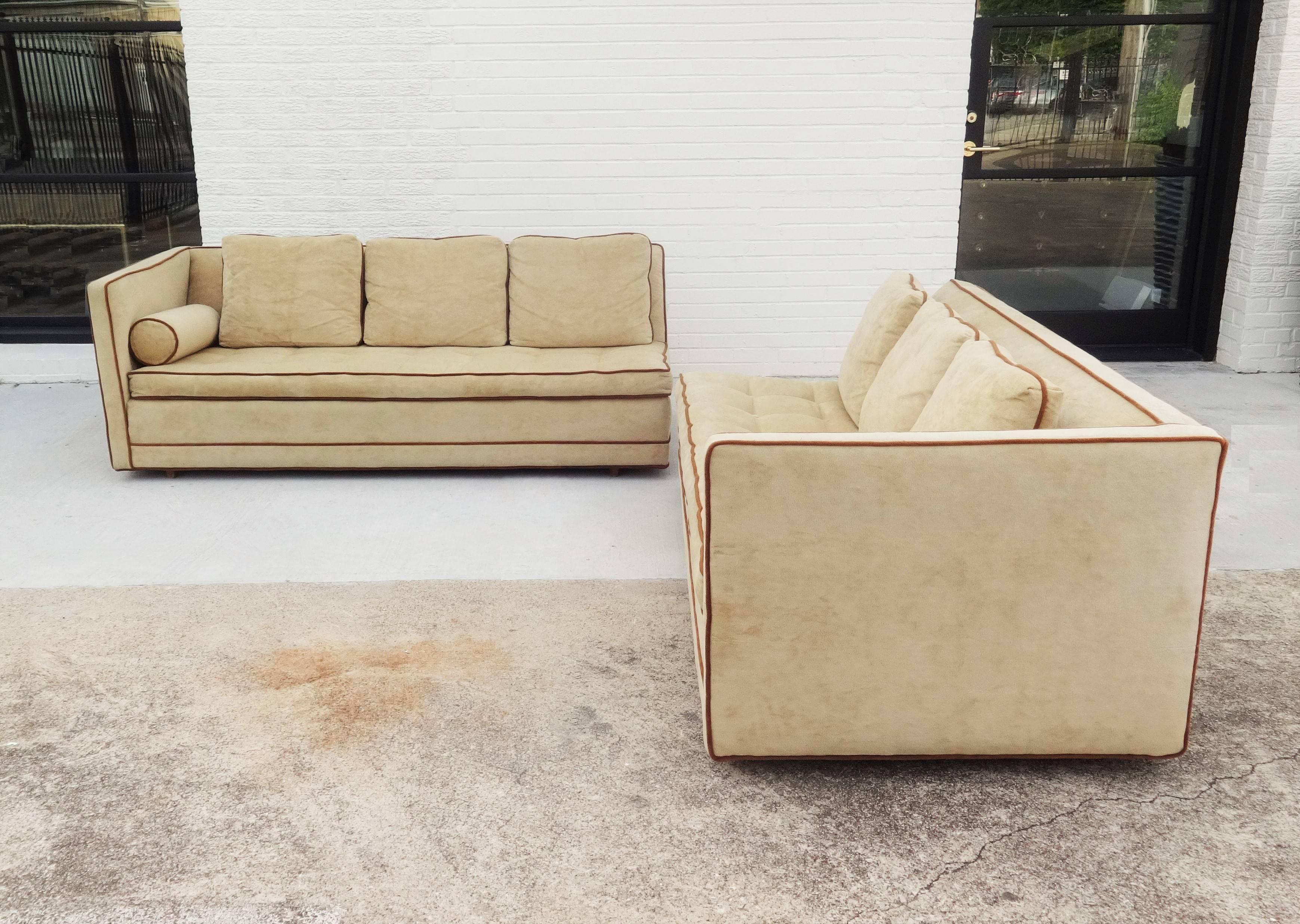Stunning Two-Piece Harvey Probber Sectional Sofa For Sale 1