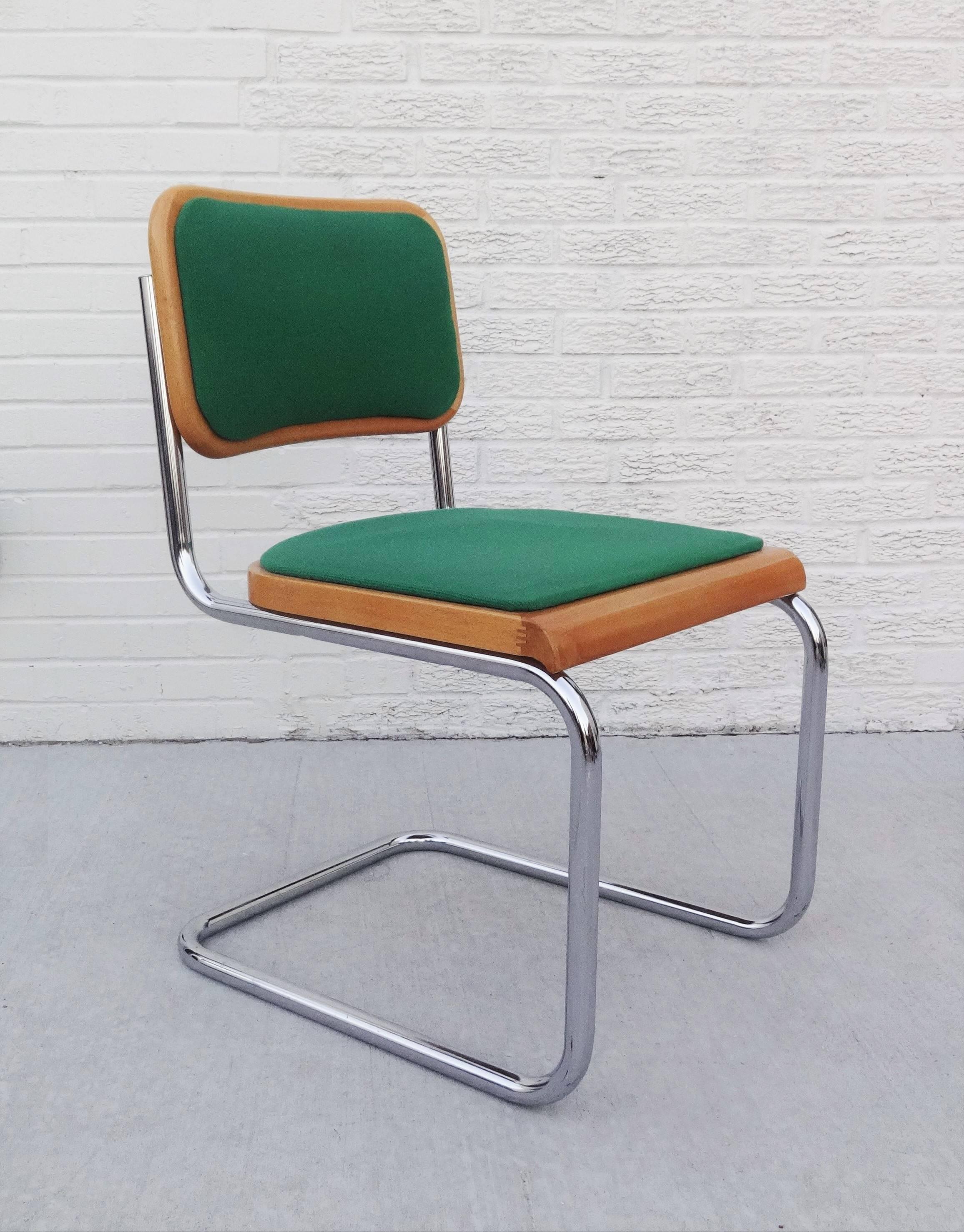 green cesca chair