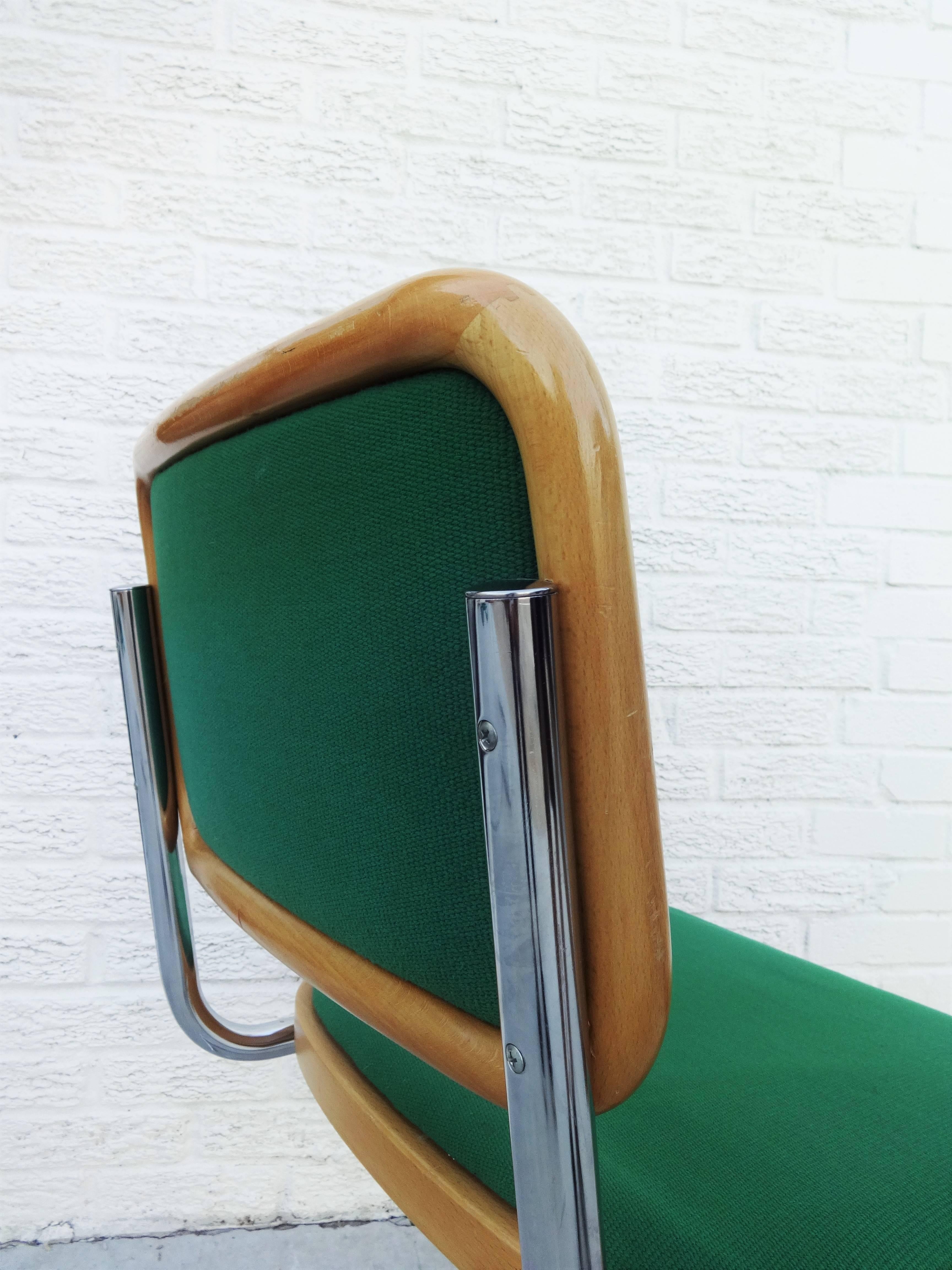 Italian Set of Six Green Marcel Breuer 