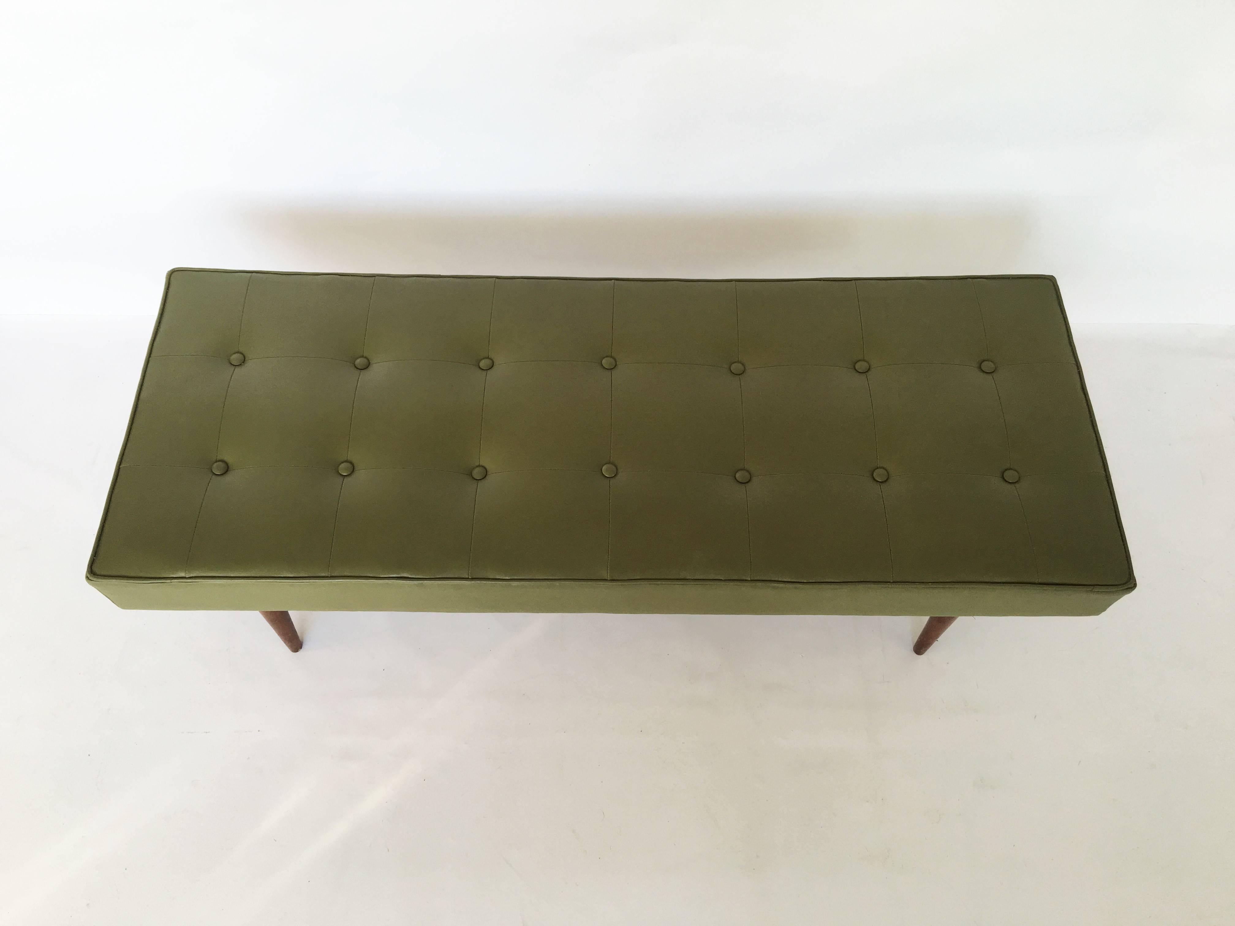 Mid-Century Modern Bench by Milo Baughman for Thayer Coggin In Good Condition For Sale In Dallas, TX