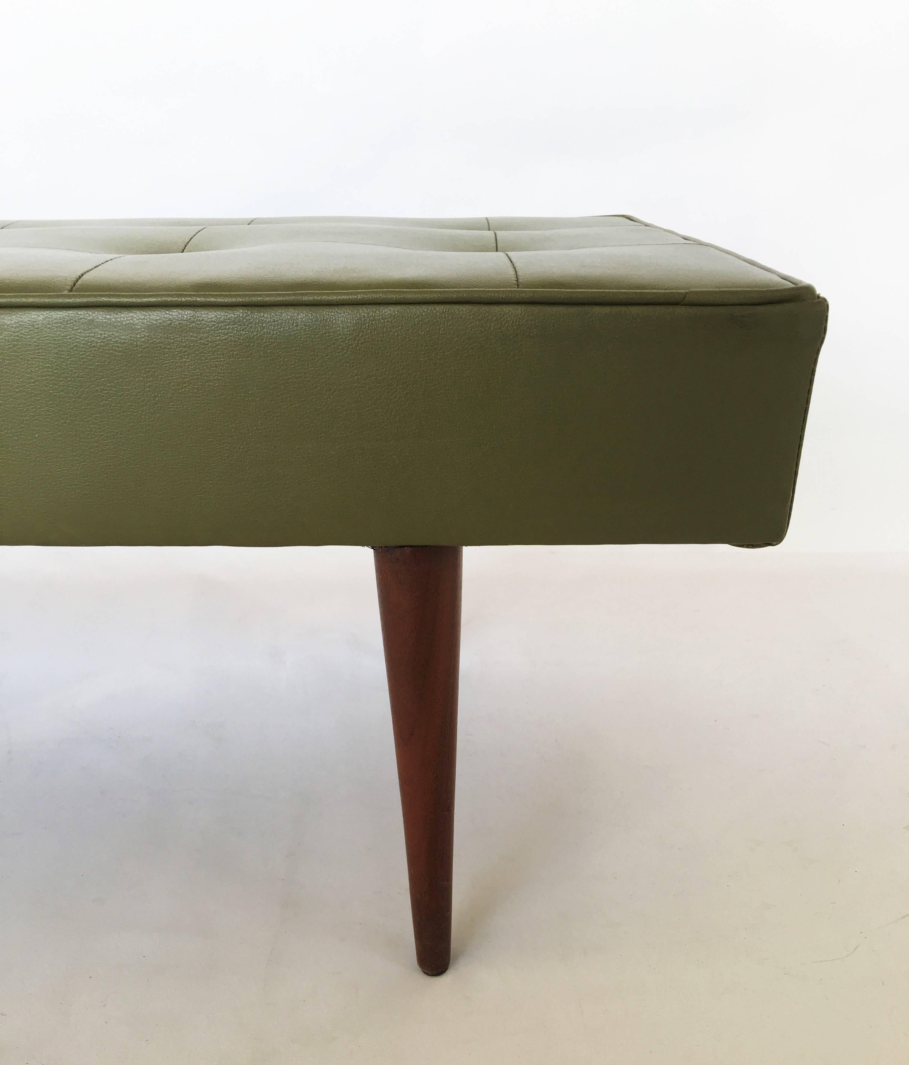Mid-20th Century Mid-Century Modern Bench by Milo Baughman for Thayer Coggin For Sale