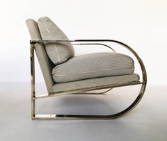 Geometric Form Lounge Chair by John Mascheroni for Swaim Originals