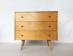 Pair of Paul McCobb Three-Drawer Planner Group Dressers/Chests