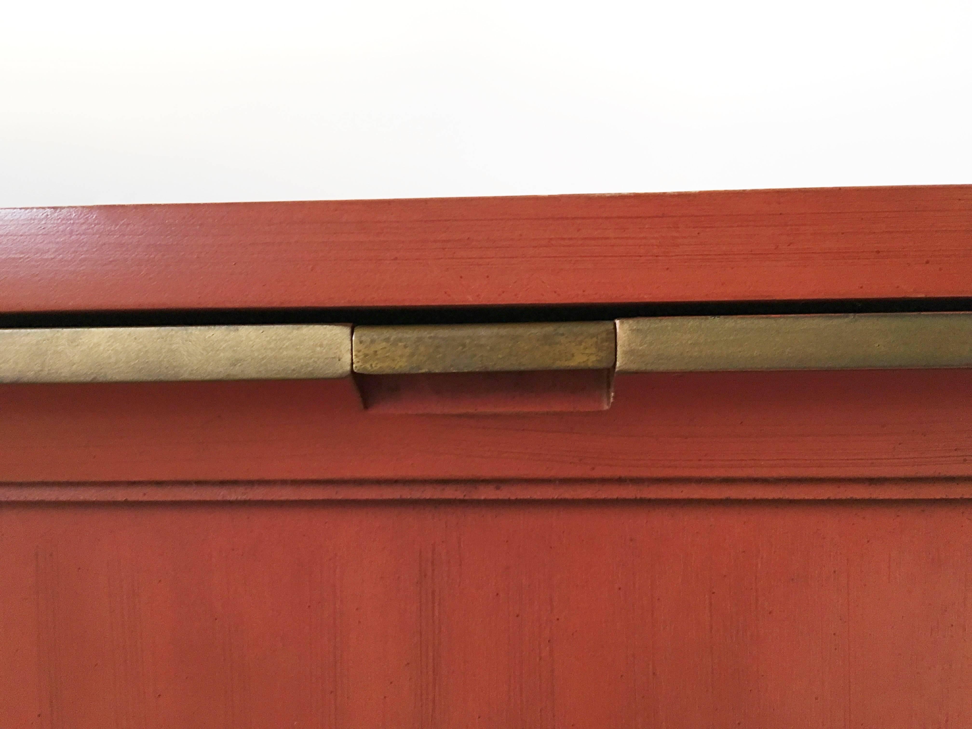Mid-20th Century 1960s James Mont Style Credenza For Sale