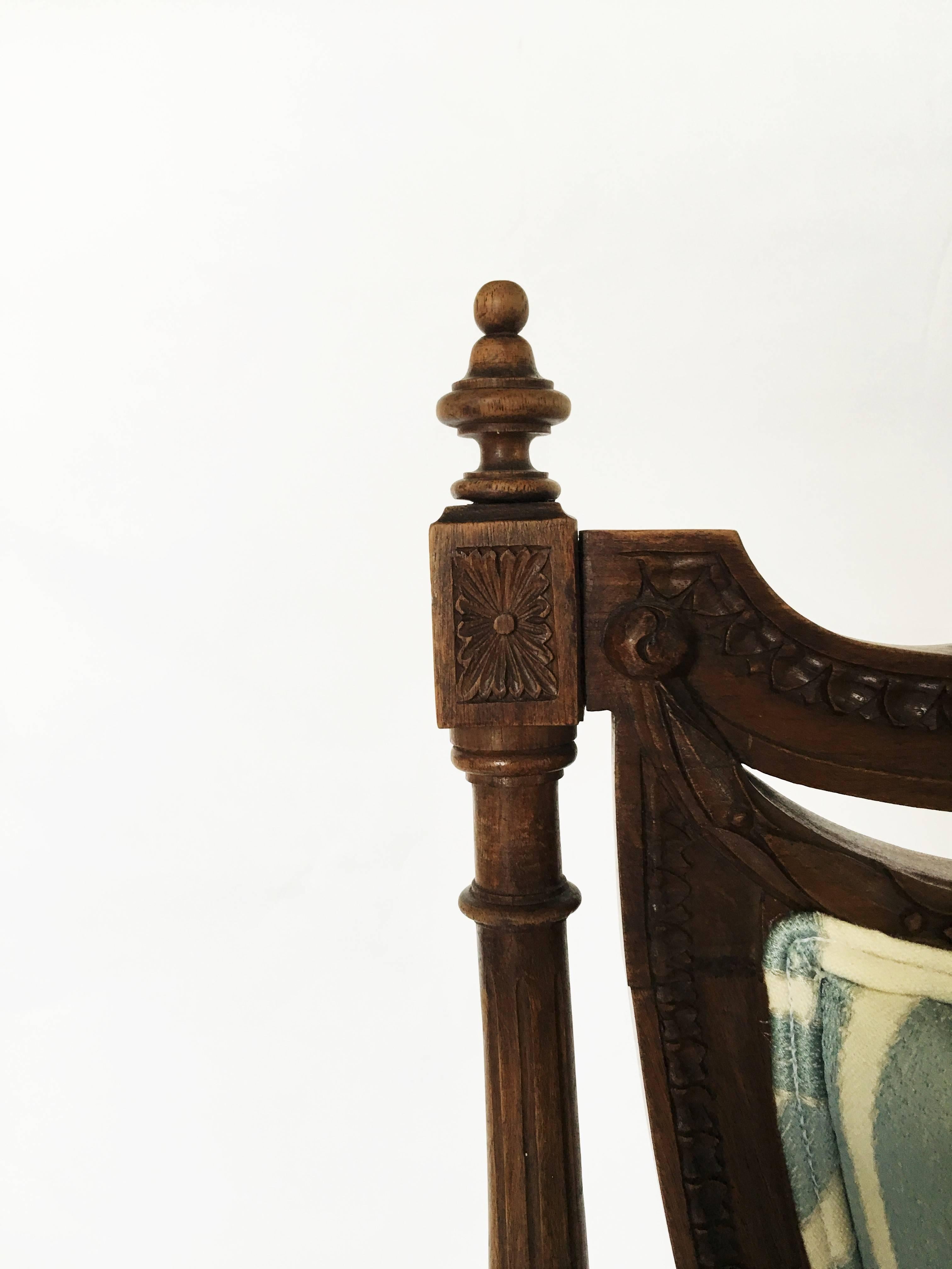 18th Century Stunning Pair of Louis XVI Chairs Attributed to Jean-Baptiste Claude Sene For Sale