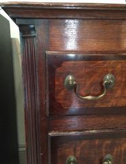 Mid-18th Century Lancashire Oak Mule Chest