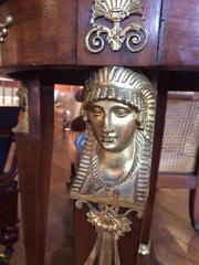 Late 19th Century French Marble Topped Mahogany and Ormolu Mantel Centre Table