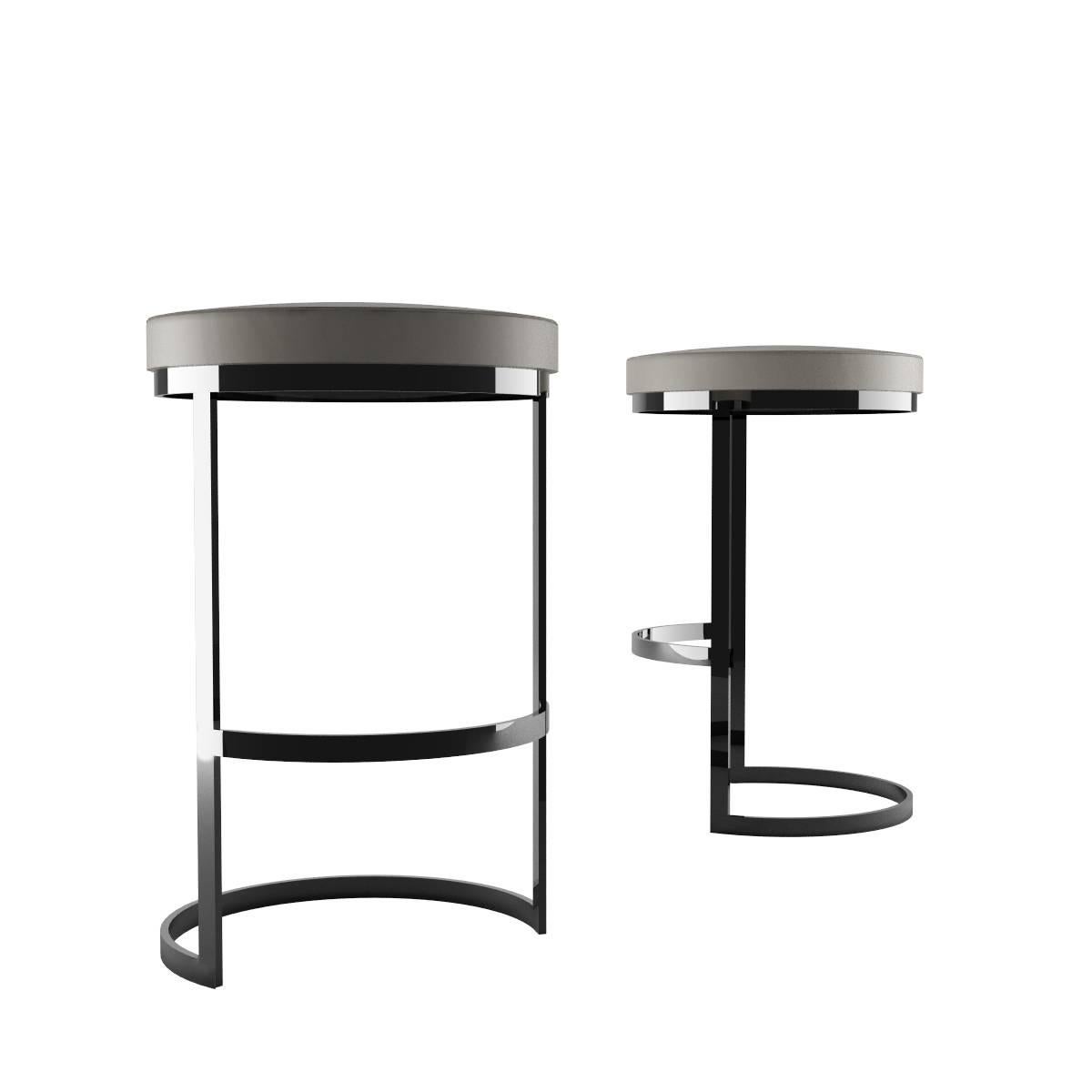 This beautiful counter stool also is available in bar stool height. 

Measures: H 25.2 or 31.1” / 64 or 79 cm

Inspired by Milano, Italy’s cultural metropolis of design and fashion, Zalaba’s exclusive Ola collection reminds of the 1970s clean