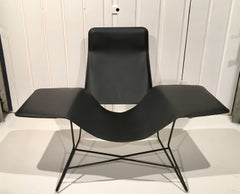 Love Chair, Black Modern Lounge Chair