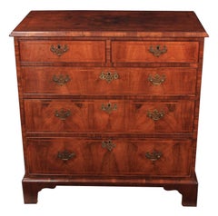 Queen Anne Walnut Chest of Drawers