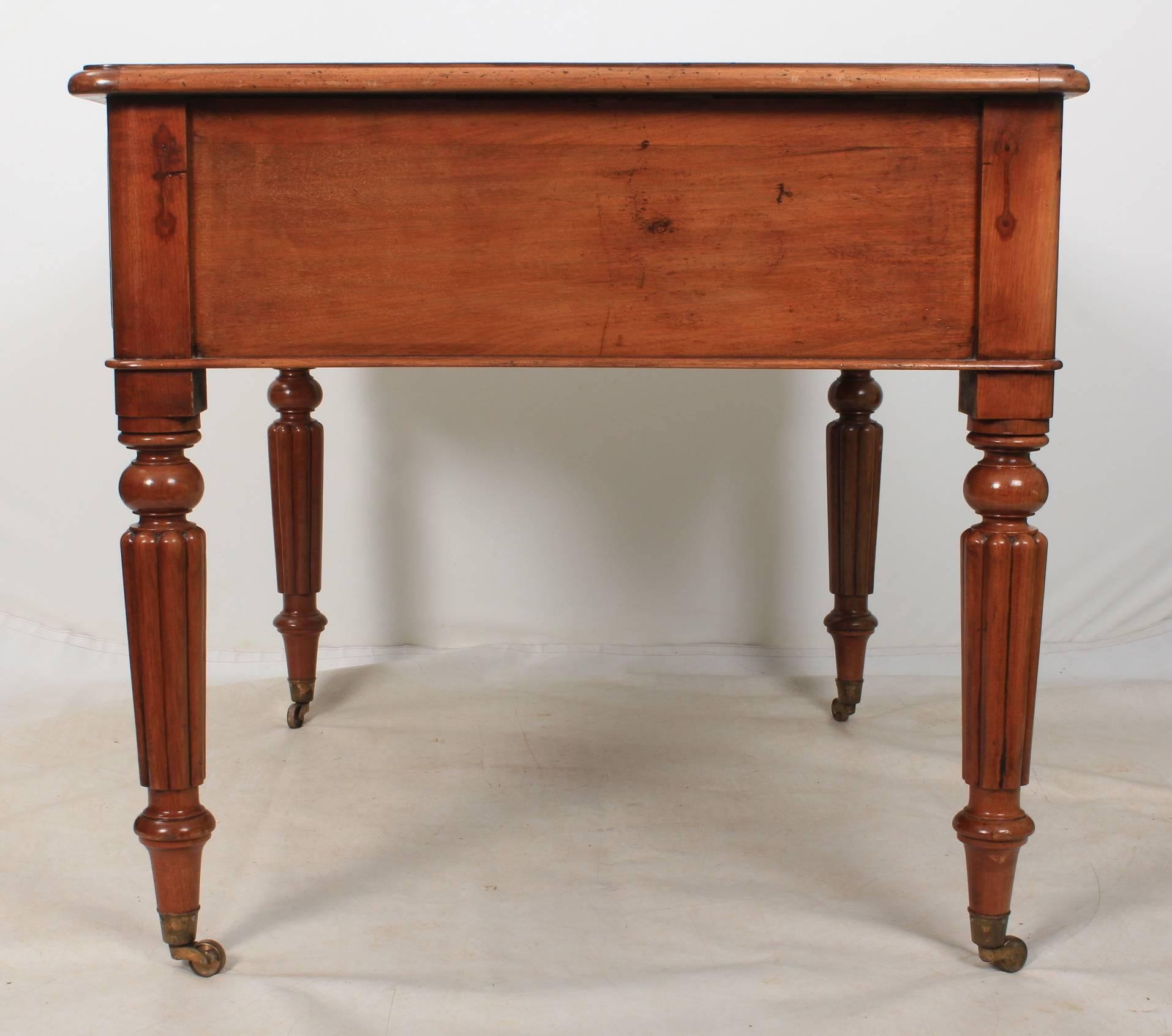 Mid-19th Century Walnut Writing Table For Sale