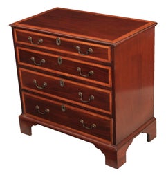 Stunning Small Satinwood Banded Georgian Chest