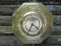 Arts and Crafts Glasgow School Wall Clock Manner of Margaret Gilmour