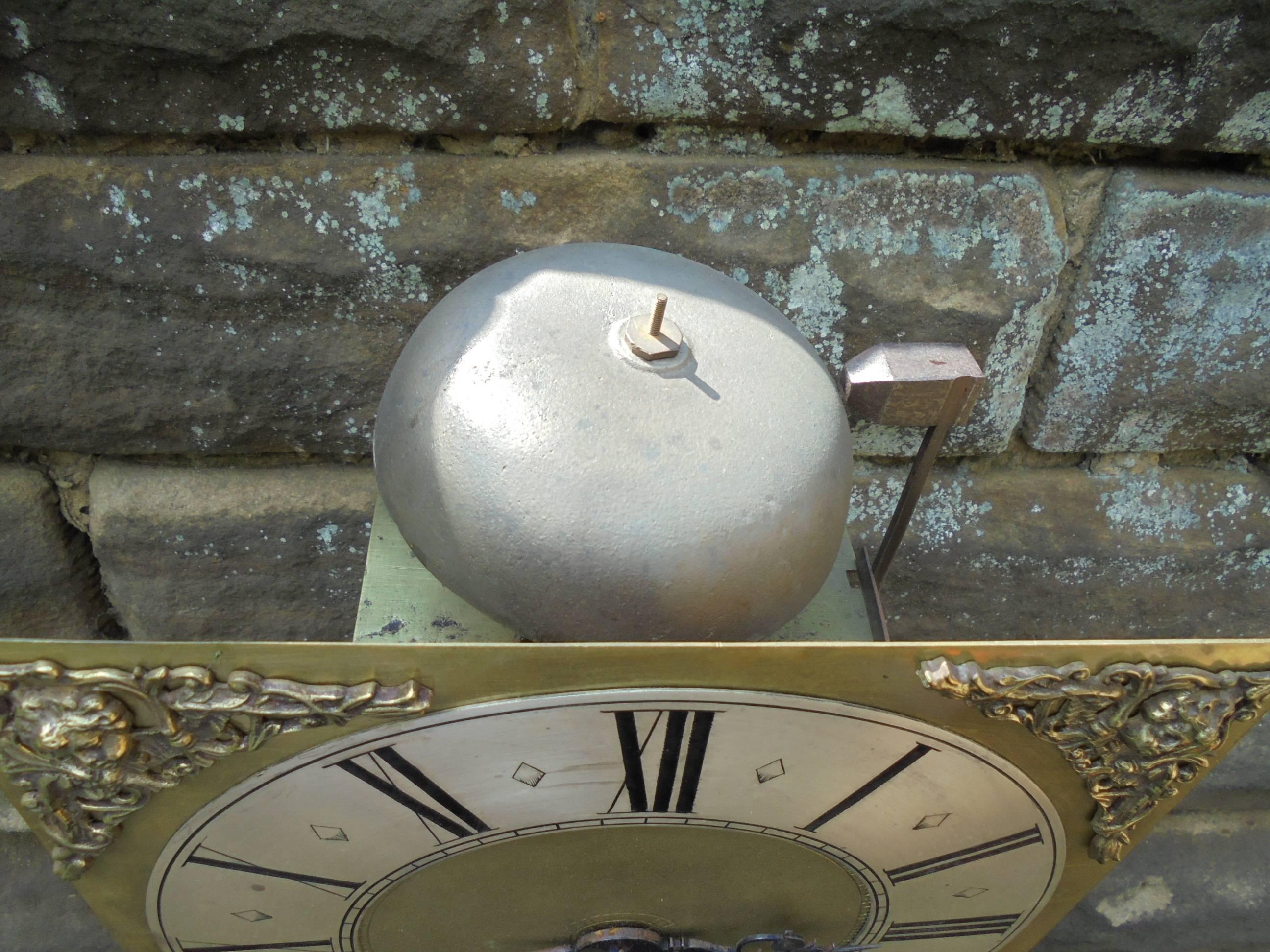 Antique Hook and Spike Wall Clock Thomas Baxter Condereton For Sale 1