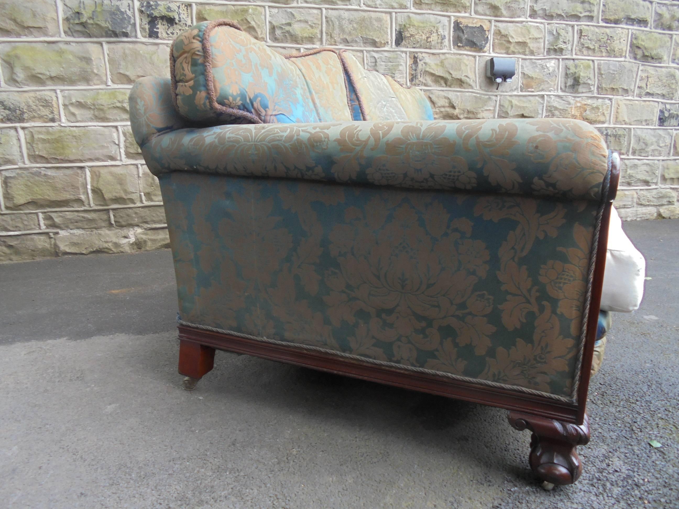19th Century Good Shaped Antique Country House Sofa
