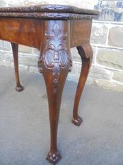 Fine Quality Antique Mahogany Fold over Games Table