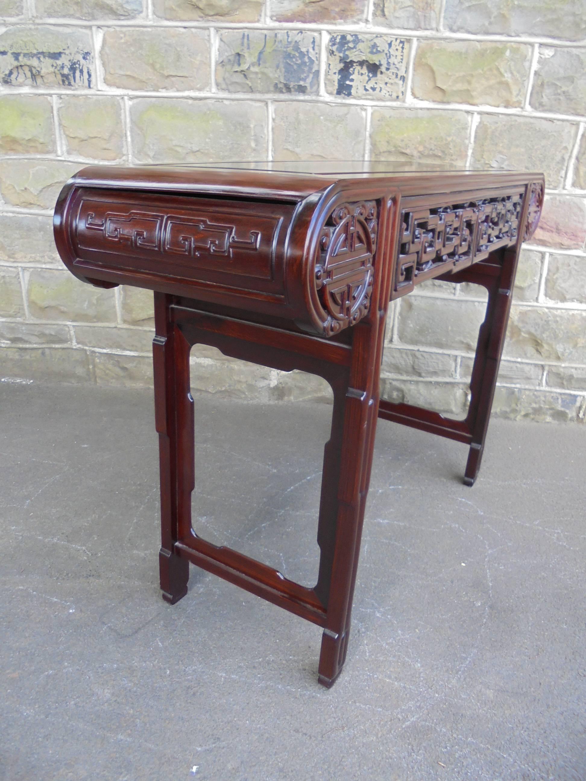 20th Century Antique Chinese Hardwood Altar Table For Sale