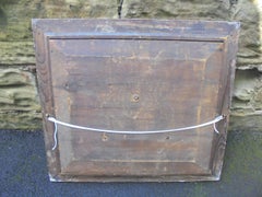 Unusual Cased Gilt Bronze Plaque of Black Eagle Circus Horse